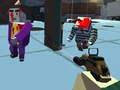 Cluiche Cluiche Líne Lámhach picteilín 3D Crazy  ar líne