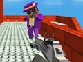 Cluiche Cogaíocht Gangster Blocky Casta  ar líne