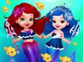Cluiche Cluiche ar líne saor in aisce Mermaid gleoite gúna Suas  ar líne