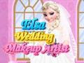 Cluiche Elsa Ealaíontóir Makeup Bainise  ar líne