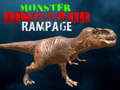 Cluiche Monster rage dinosaur  ar líne