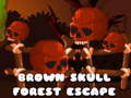 Cluiche Cluiche Brown Skull Foraoise Escape  ar líne