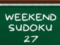 Cluiche Deireadh Seachtaine Sudoku 27  ar líne