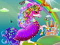 Cluiche Cluiche Unicorn Gúna Suas cailíní  ar líne