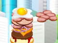 Cluiche Cluiche Burger Super Rí Sim  ar líne
