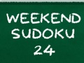 Cluiche Deireadh Seachtaine Sudoku 24  ar líne