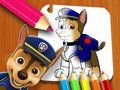Cluiche Paw Patról: Leabhar Dathúcháin  ar líne