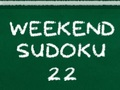 Cluiche Deireadh Seachtaine Sudoku 22  ar líne