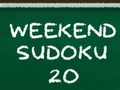 Cluiche Deireadh Seachtaine Sudoku 20  ar líne