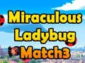 Cluiche Cluiche Miraculous Ladybug Match3  ar líne