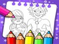 Cluiche Leabhar Dathúcháin Miraculous Ladybug  ar líne