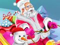 Cluiche Dearadh carr sleamhnáin santas  ar líne