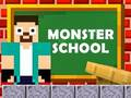 Cluiche Cluiche Herobrine vs Monster School  ar líne
