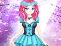 Cluiche Anime Kawaii: Cluiche Gleoite Gúna Suas  ar líne