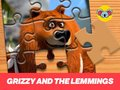 Cluiche Pláinéad Puzal Jigsaw Grizzy and the Lemmings  ar líne