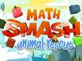Cluiche Cluiche Líne Math Smash Ainmhithe Tarrthála  ar líne