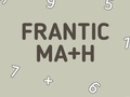 Cluiche Math frantic  ar líne