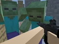 Cluiche Cluiche Steve Zombie Shooter  ar líne