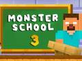 Cluiche Scoil Monster 3  ar líne