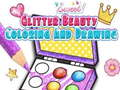 Cluiche Glitter Beauty Coloring And Líníocht  ar líne