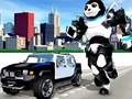 Cluiche Cluiche Póilíní Panda robot  ar líne