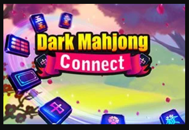 Cluiche Cluiche Dark Mahjong Connect  ar líne