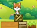 Cluiche Cluiche Kitty Falls Sábháil an Cat  ar líne