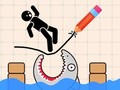 Cluiche Tarraing agus Sábháil Stickman  ar líne