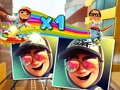 Cluiche Subway Surfers Meaitseáil Suas  ar líne