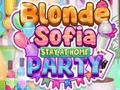 Cluiche Sóifia blonde Cóisir Fan sa Bhaile  ar líne