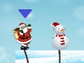 Cluiche Cluiche Líne Santa SnowMan Léim  ar líne