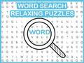 Cluiche Puzzles Suaimhnis Cuardach Focal  ar líne