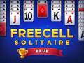 Cluiche Cluiche Freecell solitaire gorm  ar líne