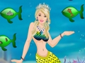 Cluiche Cluiche Barbie Mermaid Dressup  ar líne