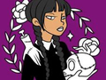 Cluiche Dé Céadaoin: Leathanaigh Dathúcháin Teaghlaigh Addams  ar líne