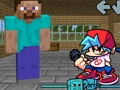 Cluiche Oíche Aoine Funkin vs Steve ó Minecraft  ar líne