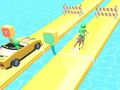 Cluiche Cluiche Epic Car Transform Race  ar líne