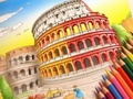 Cluiche Leabhar Dathúcháin: An Colosseum Rómhánach  ar líne