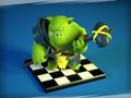 Cluiche Checkers RPG Cath Ar Líne  ar líne