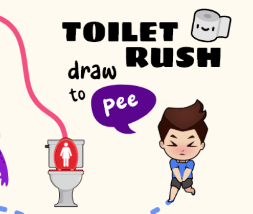 Cluiche Rush Leithris: Tarraing To Pee  ar líne