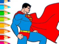 Cluiche Leabhar Dathúcháin: Superman  ar líne