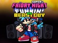 Cluiche Super Oíche Aoine Funkin vs Beast Guy  ar líne