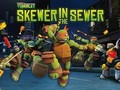 Cluiche Ninja Turtles Déagóirí Mutant: Skewer sa Séarach  ar líne