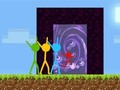Cluiche Cluiche Stickman Bunny Hop Seifteanna  ar líne