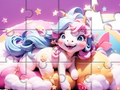 Cluiche Puzal Jigsaw: Unicorn  ar líne