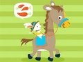 Cluiche Leabhar Dathúcháin: Riding Horse  ar líne