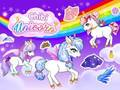 Cluiche Chibi unicorn ar líne