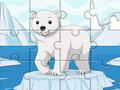 Cluiche Puzal Jigsaw: Béar Polar  ar líne