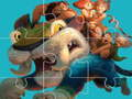 Cluiche Jigsaw The Croods  ar líne