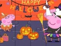 Cluiche Puzal Jigsaw: Peppa Oíche Shamhna  ar líne
